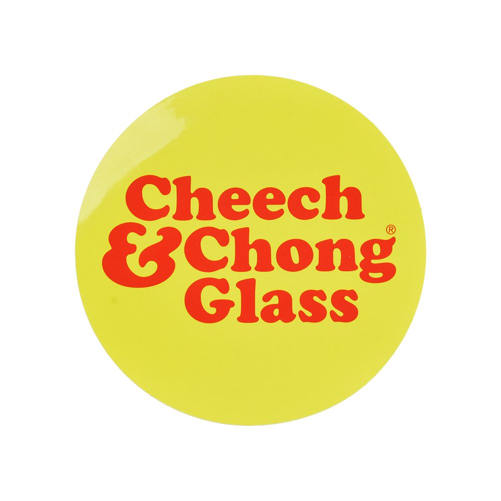 Cheech &amp; Chong Glass Moustache Ride Beaker Water Pipe - 12&quot;