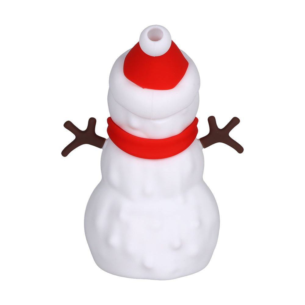 Snappy Snowman Silicone Mini Bong