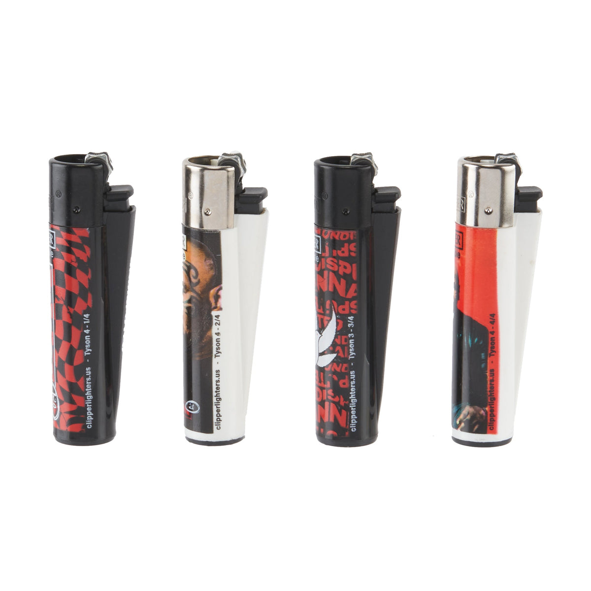 48ct Clipper Lighter Display – Mike Tyson Style