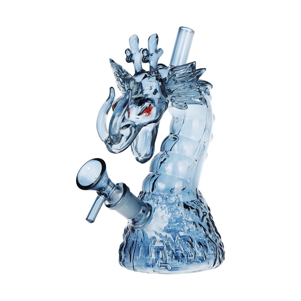 Blue Dragon Glass Mini Bong