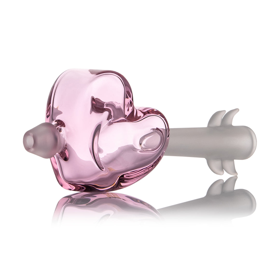 Cupid&#39;s Bow(l) Valentine&#39;s Day Glass Pipe