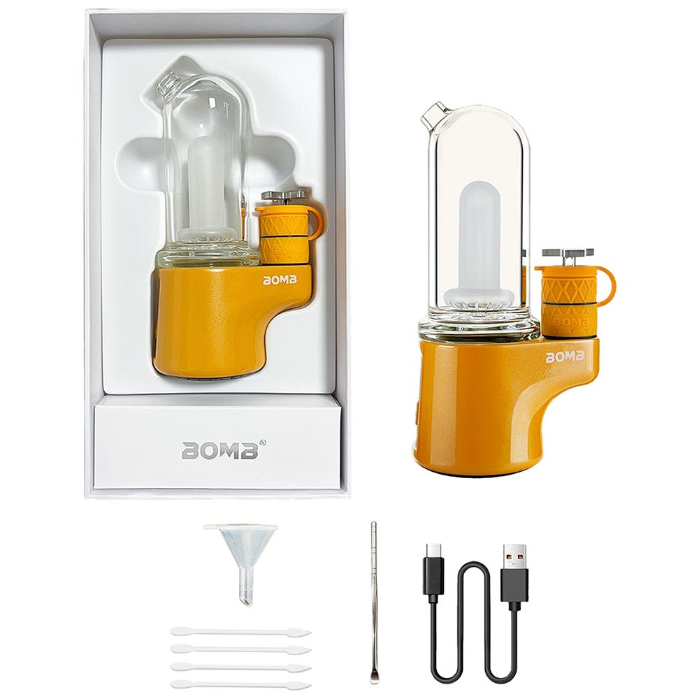BOMB Sykloud eRig – 3500mAh Portable Electric Dab Rig - World of Bongs