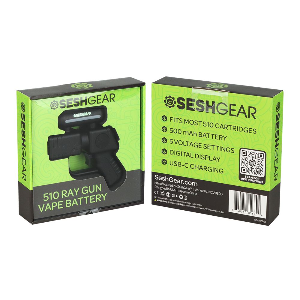Ray Gun 510 Variable Voltage Vape Battery | 500mah