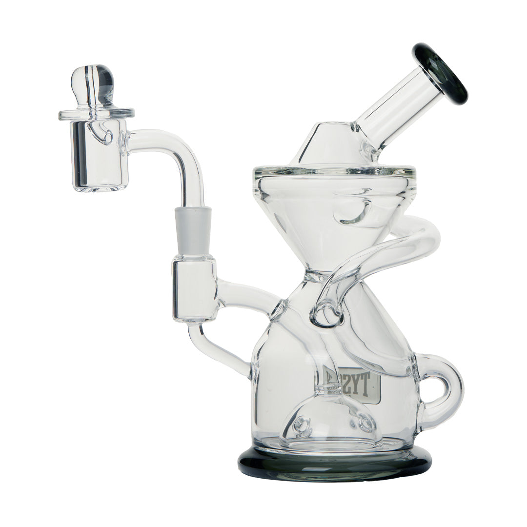 Clear glass Dab Rig By Mike Tyson