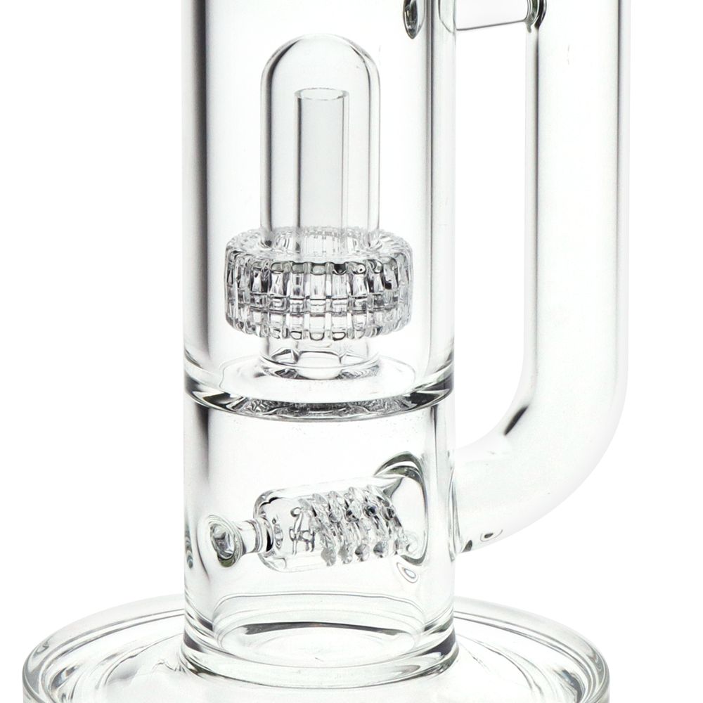 High Function Stacked Glass Water Pipe - 15"