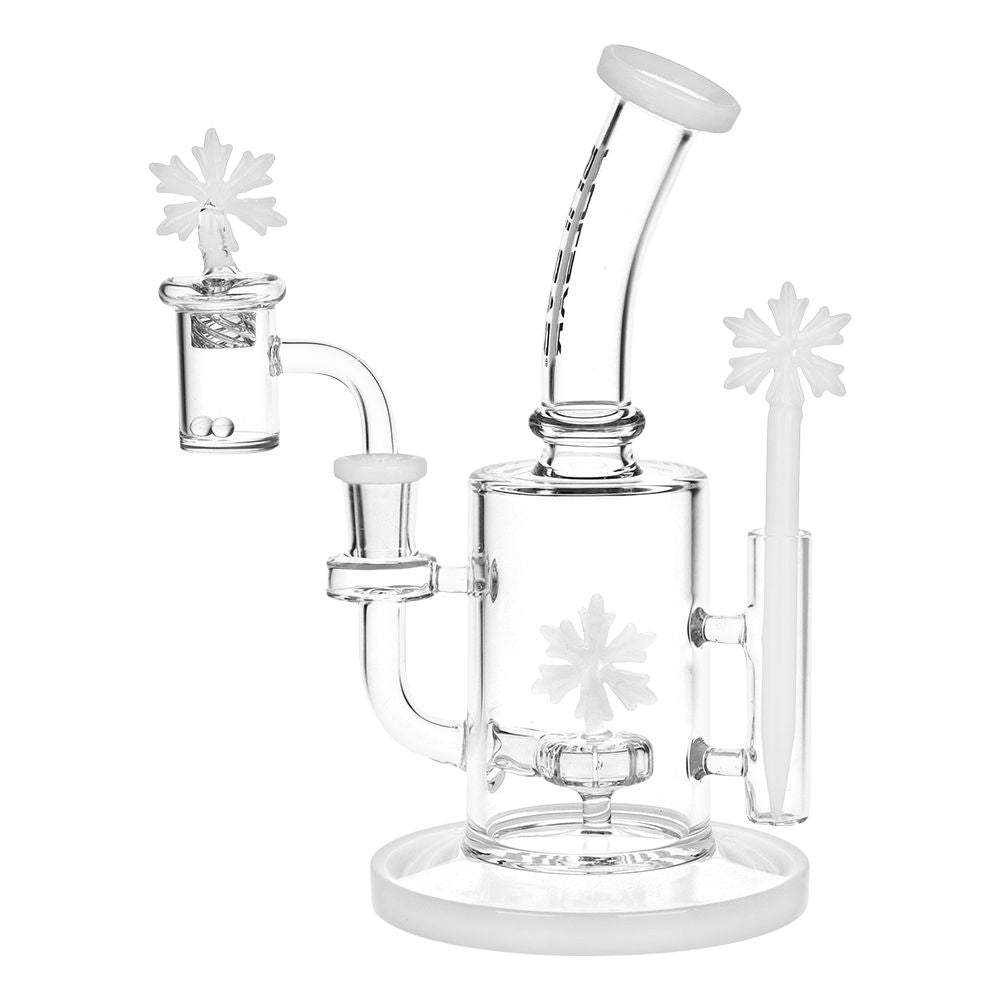 Holidaze Snowflake Glass Dab Rig Set