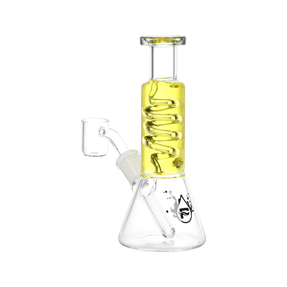 Mini Glycerin Coil Beaker Dab Rig - 6"