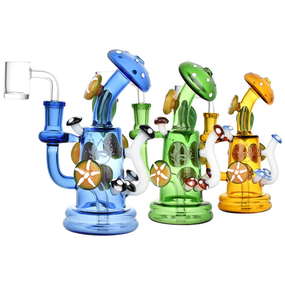 Shroom Crazy Dab Rig - 7 IN