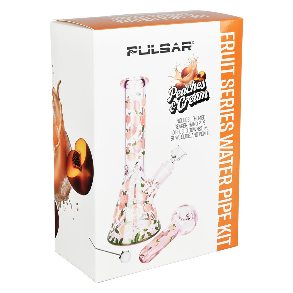 Peaches &amp; Cream Bong and Pipe Bundle Box