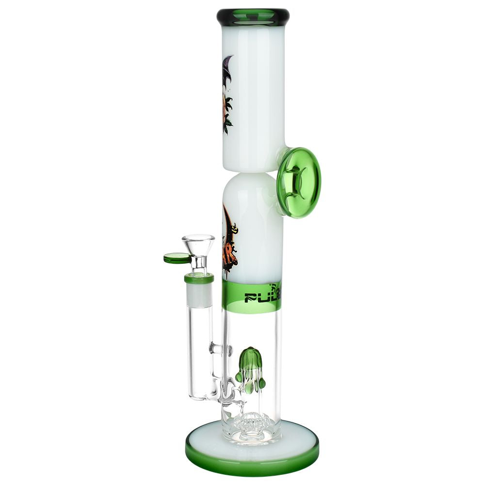 Double Stacked Halloween Glass Bong - 13&quot;