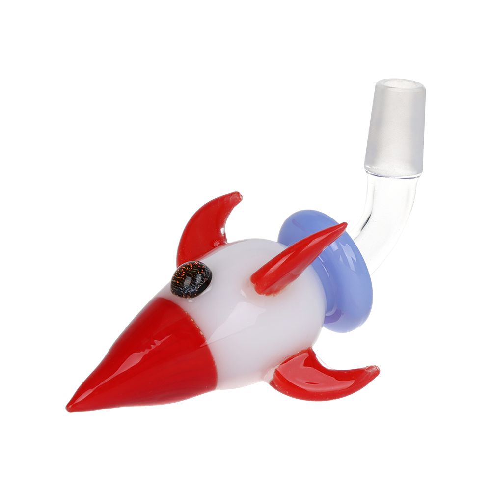 The Rocketship Percolator Glass Water Pipe