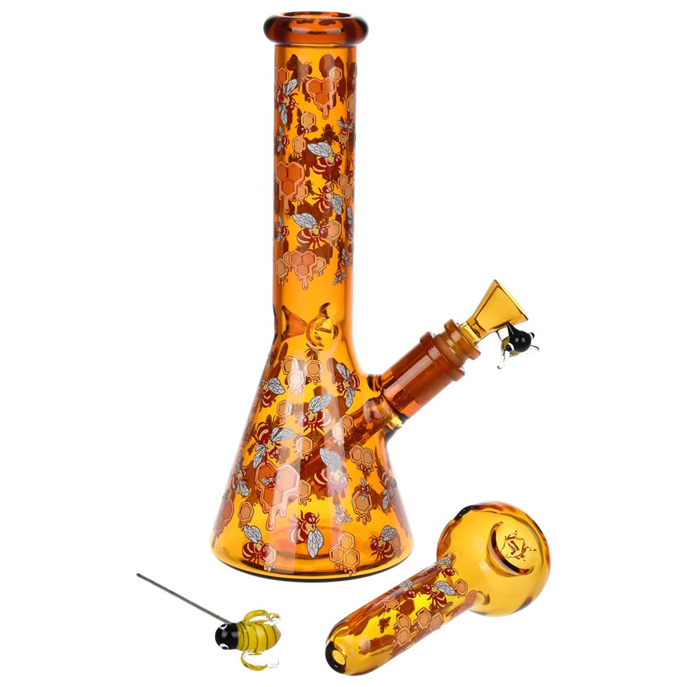 Greatest Hits Series Glow Bong and Pipe Duo