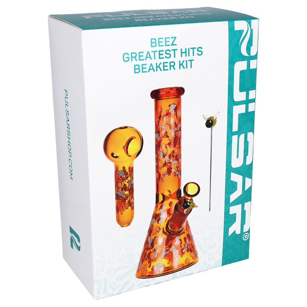 Greatest Hits Series Glow Bong and Pipe Duo
