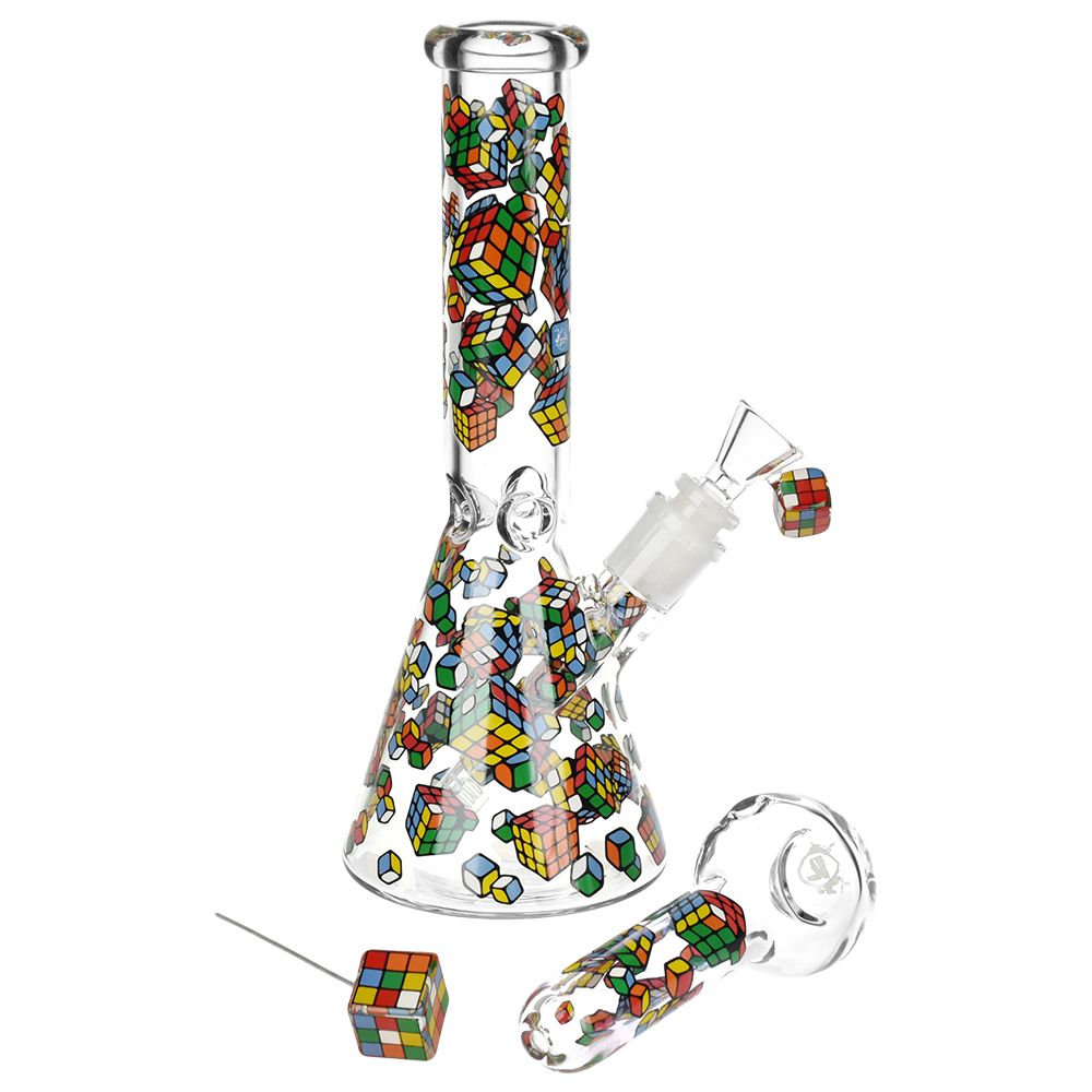 Greatest Hits Series Glow Bong and Pipe Duo