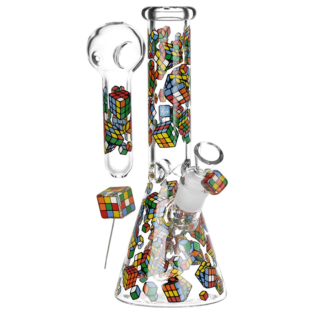 Greatest Hits Series Glow Bong and Pipe Duo