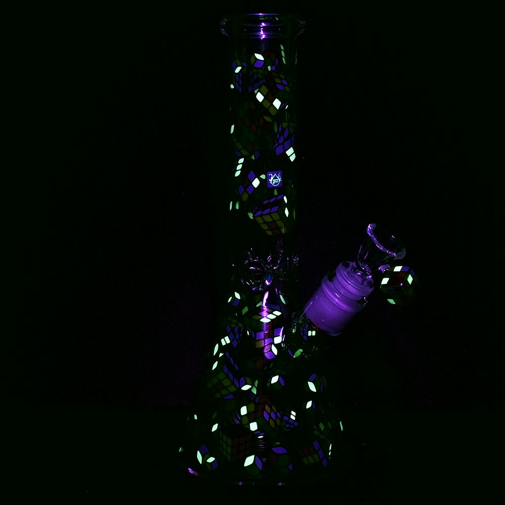 Greatest Hits Series Glow Bong and Pipe Duo