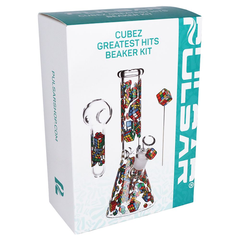 Greatest Hits Series Glow Bong and Pipe Duo