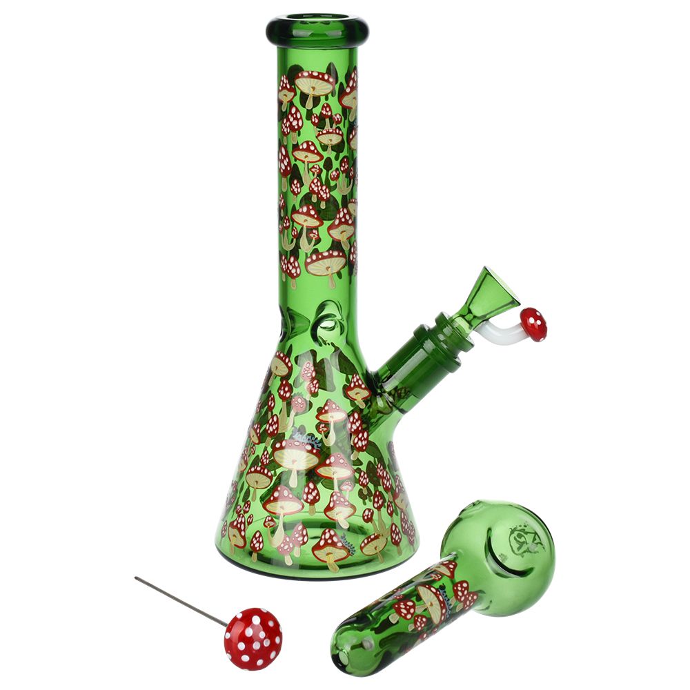 Greatest Hits Series Glow Bong and Pipe Duo