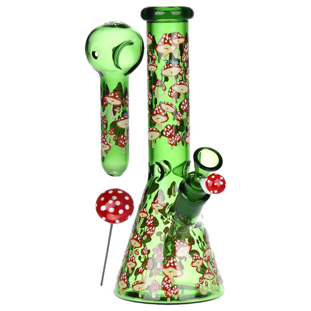 Greatest Hits Series Glow Bong and Pipe Duo