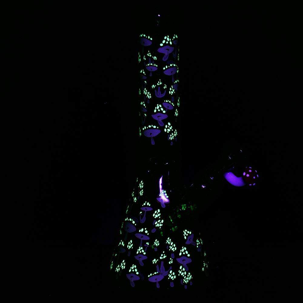 Greatest Hits Series Glow Bong and Pipe Duo