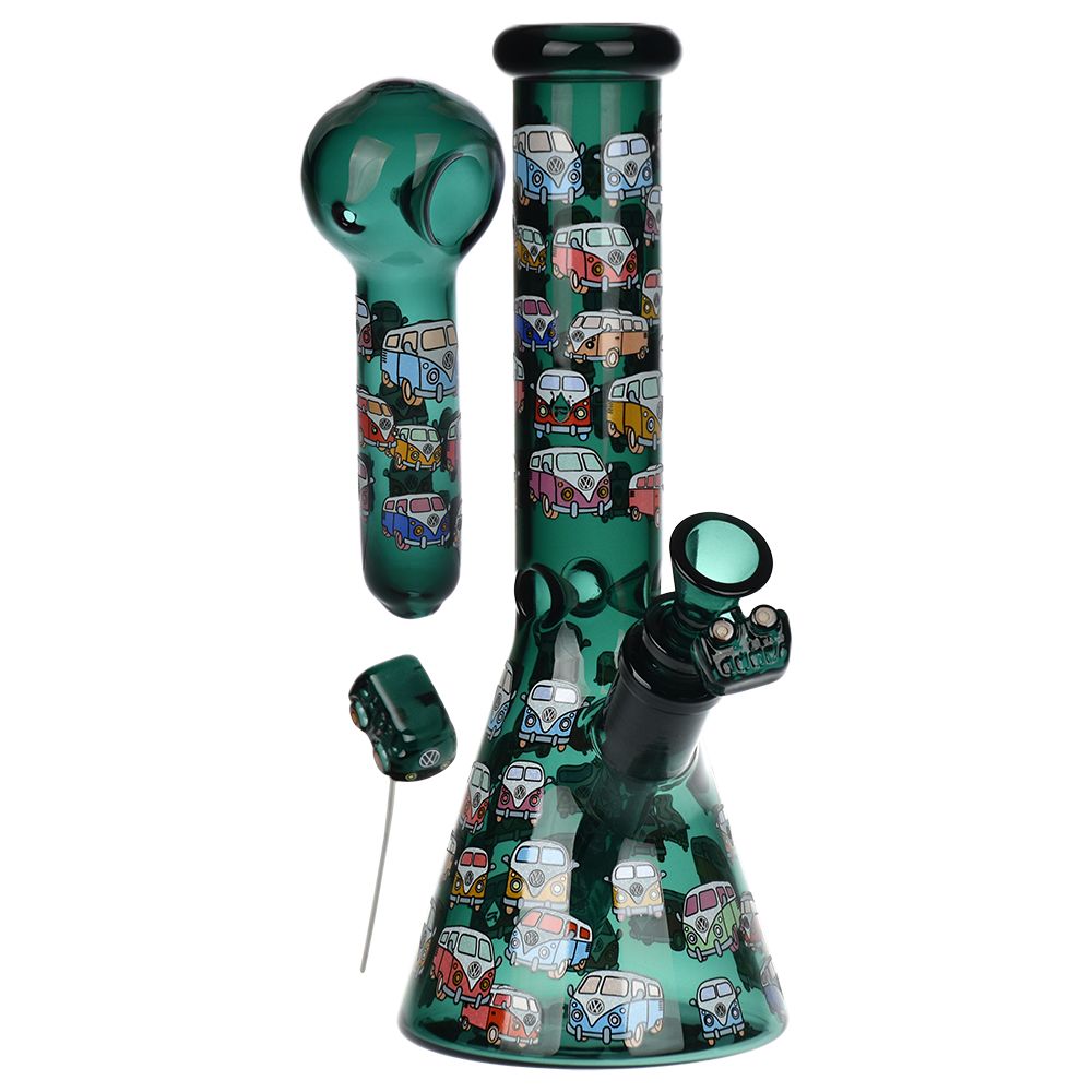 Greatest Hits Series Glow Bong and Pipe Duo