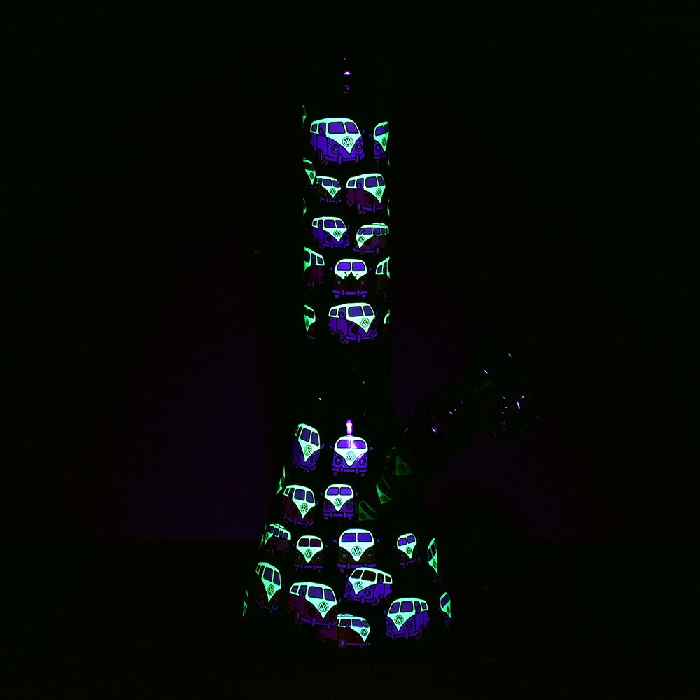 Greatest Hits Series Glow Bong and Pipe Duo