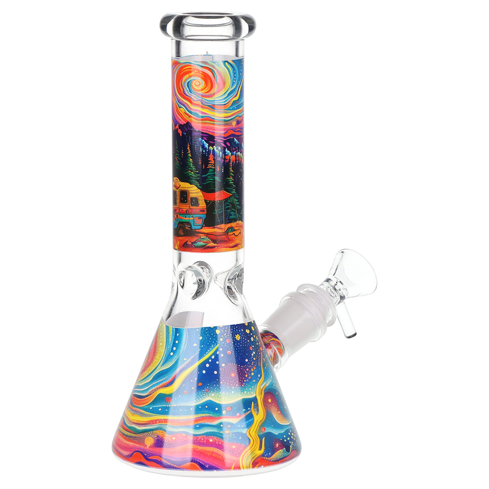 Design Series Beaker Bong Smoker's Kit | 7.75"