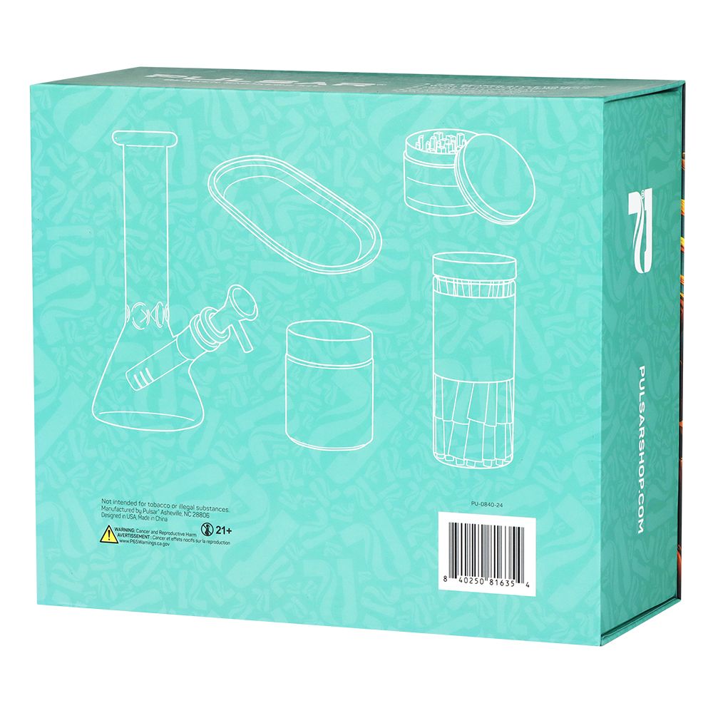 Design Series Beaker Bong Smoker's Kit | 7.75"