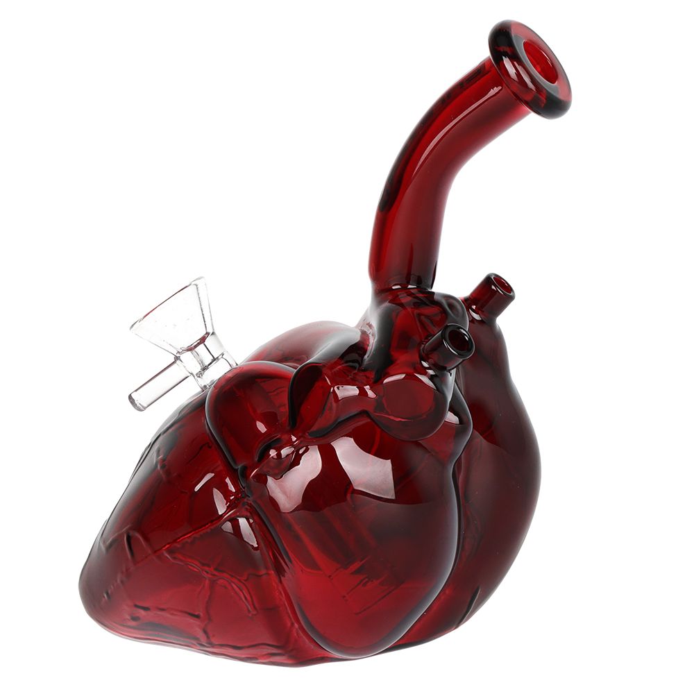 Be My Heart Glass Bong - 6.5"