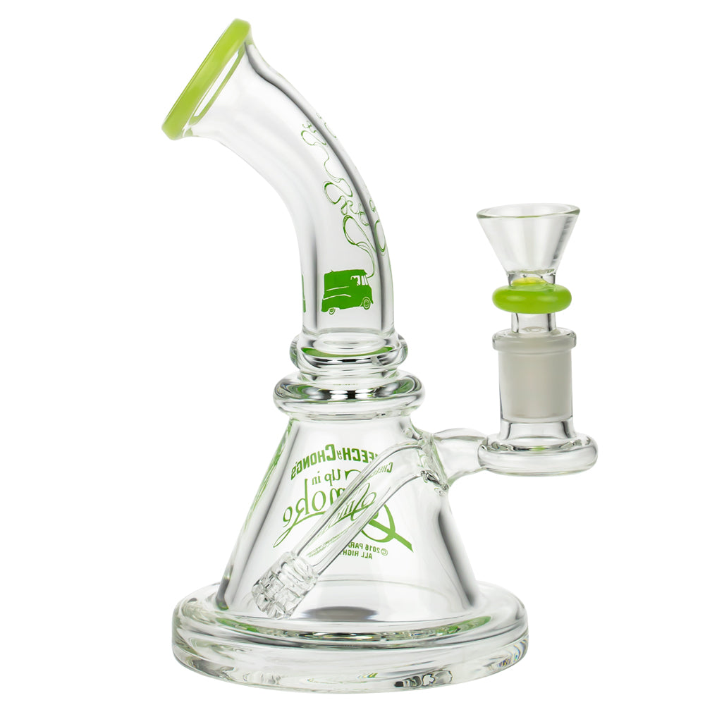 Strawberry 7&quot; Water Pipe - Cheech &amp; Chong