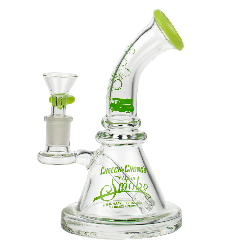 Strawberry 7&quot; Water Pipe - Cheech &amp; Chong