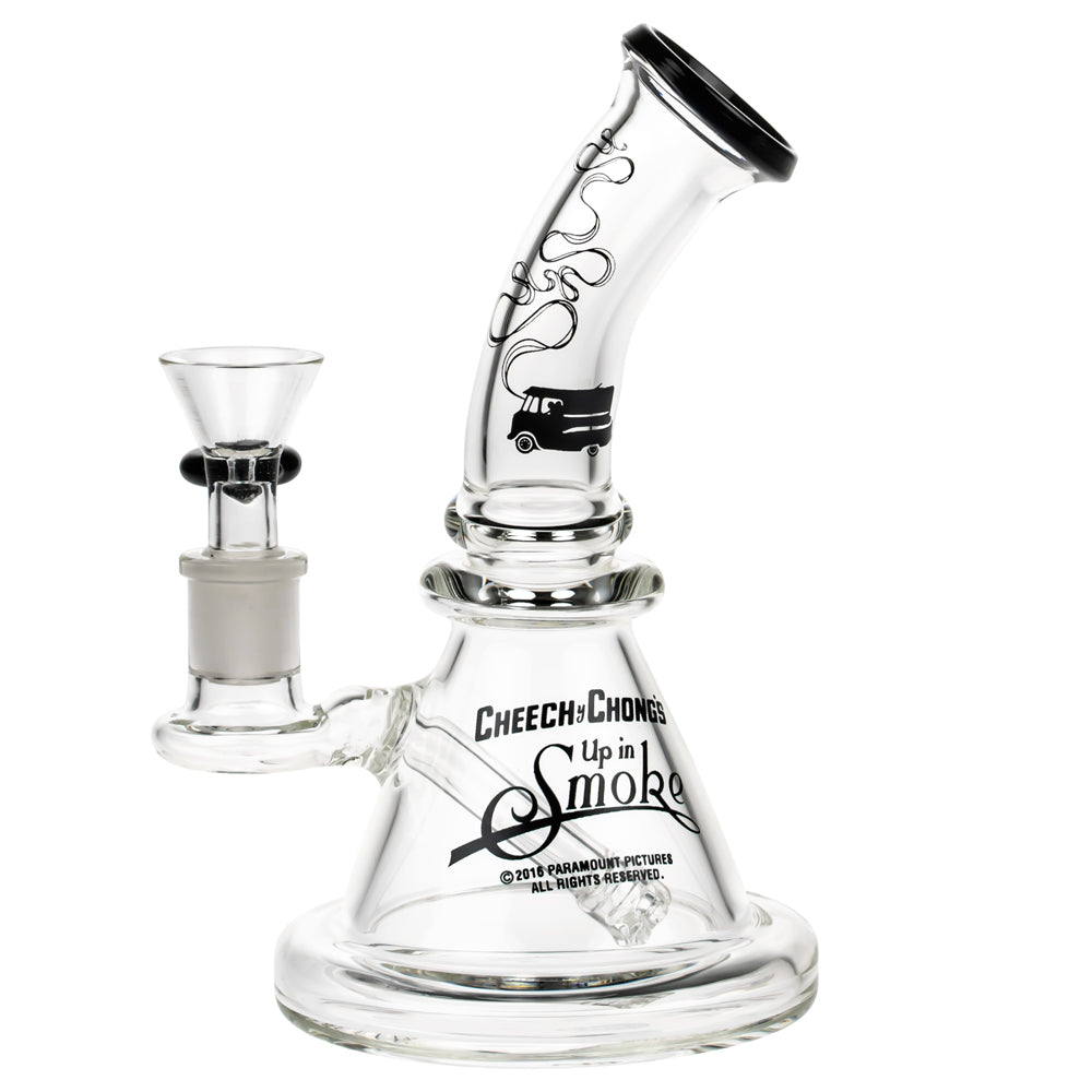 Strawberry 7&quot; Water Pipe - Cheech &amp; Chong