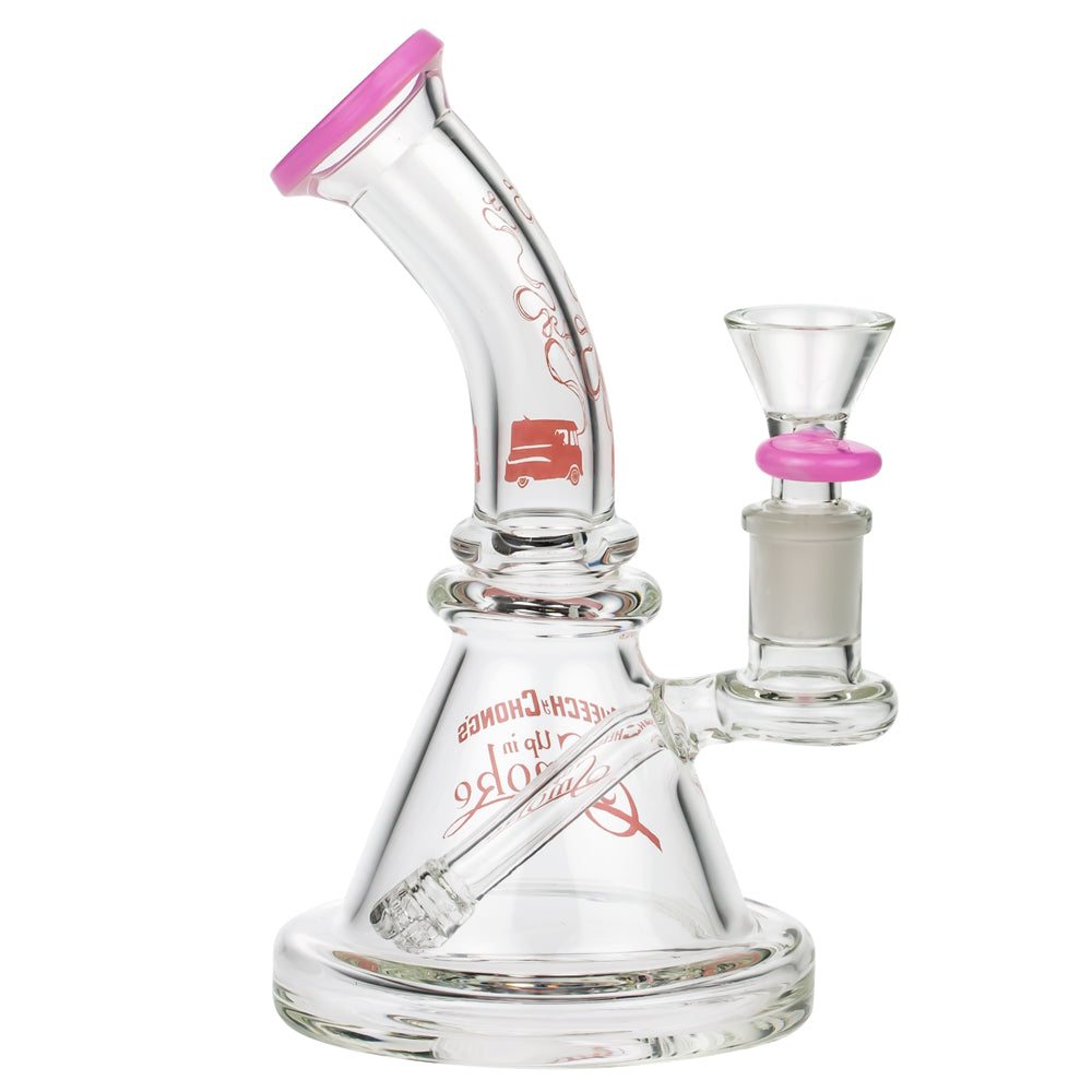 Strawberry 7&quot; Water Pipe - Cheech &amp; Chong