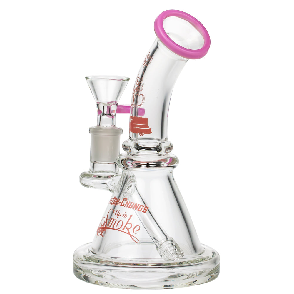 Strawberry 7&quot; Water Pipe - Cheech &amp; Chong