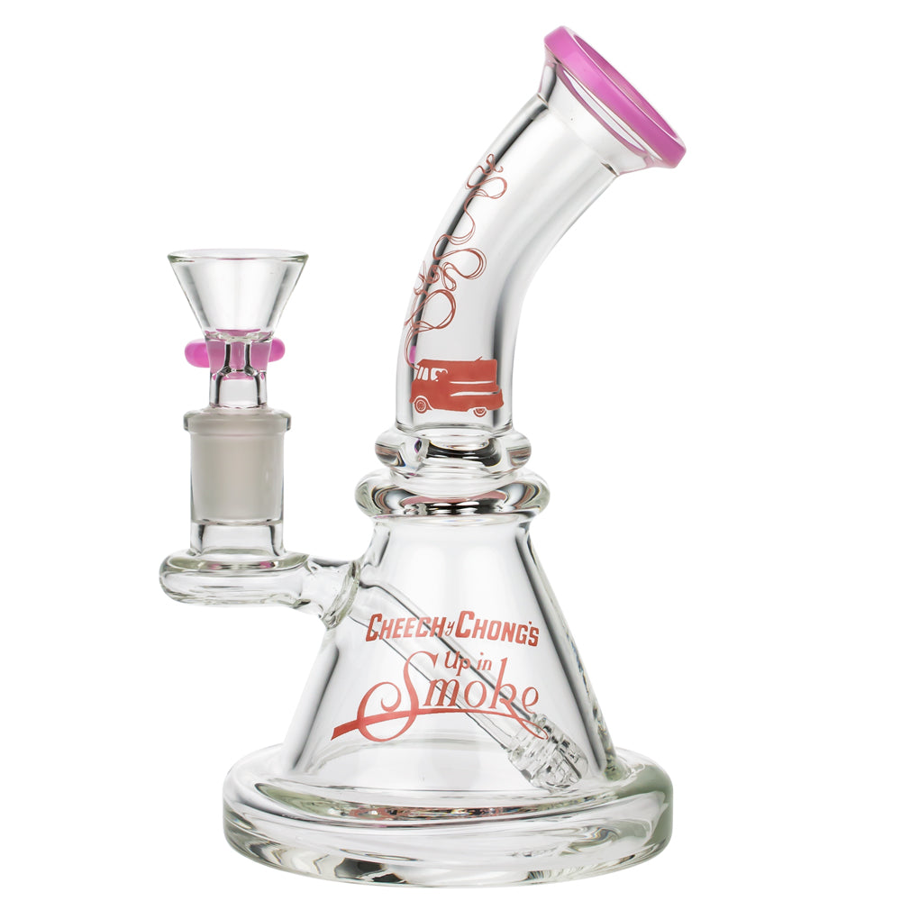 Strawberry 7&quot; Water Pipe - Cheech &amp; Chong