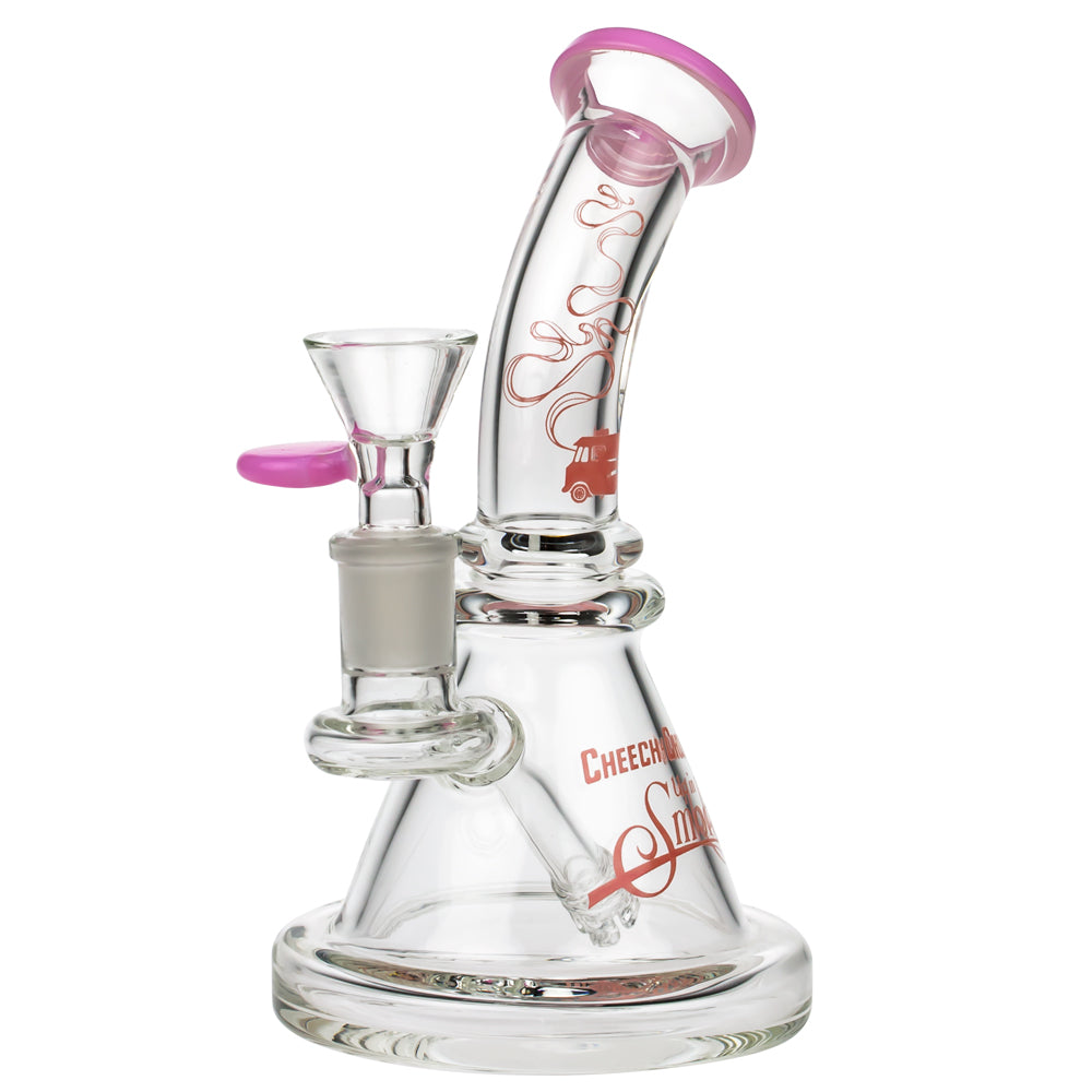 Strawberry 7&quot; Water Pipe - Cheech &amp; Chong