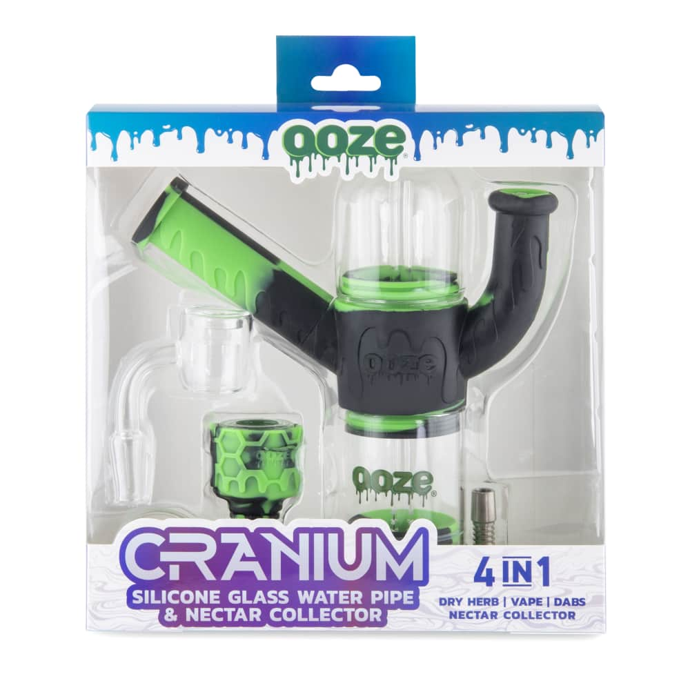 Ooze Cranium Silicone 4-in-1 Hybrid Water Pipe