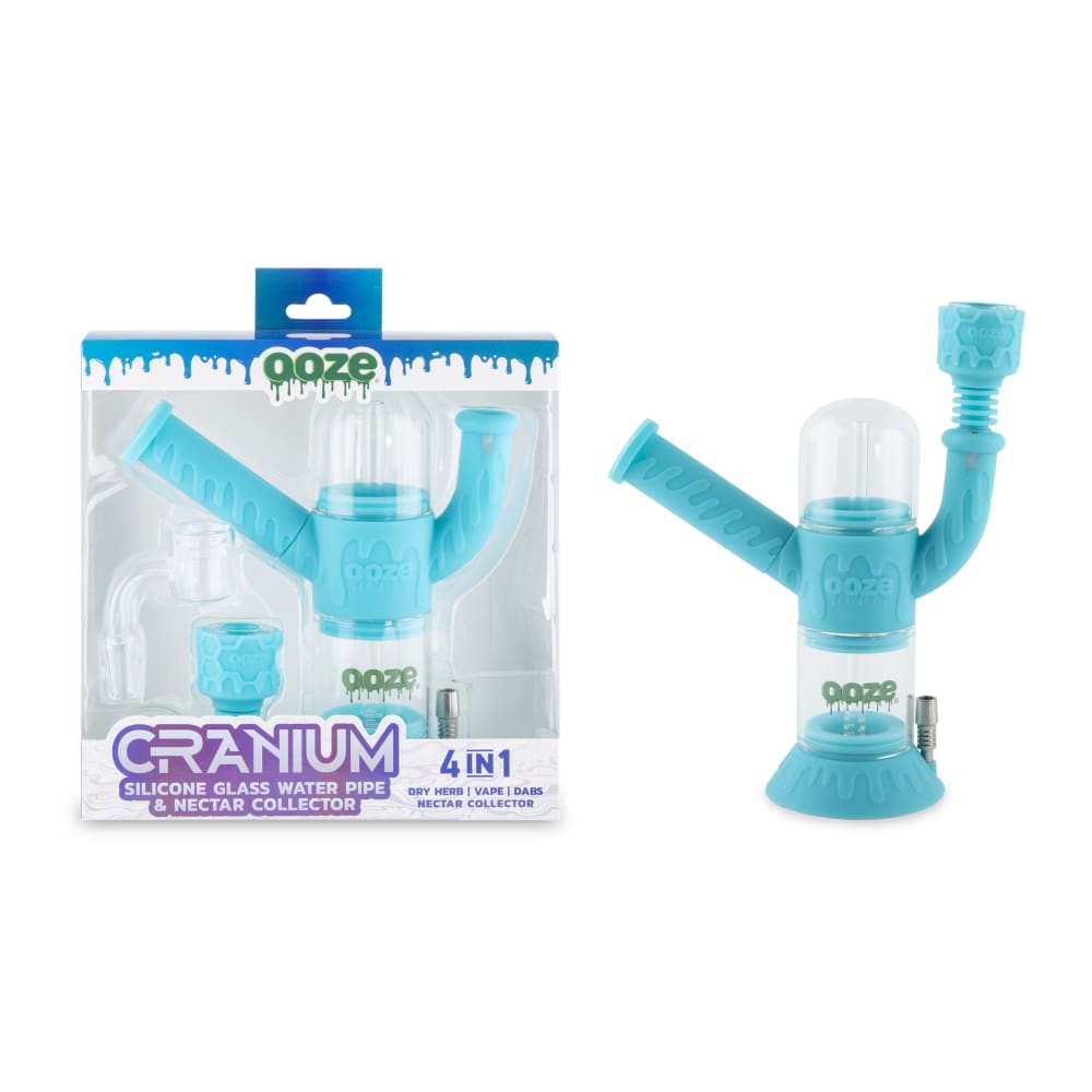 Ooze Cranium Silicone 4-in-1 Hybrid Water Pipe