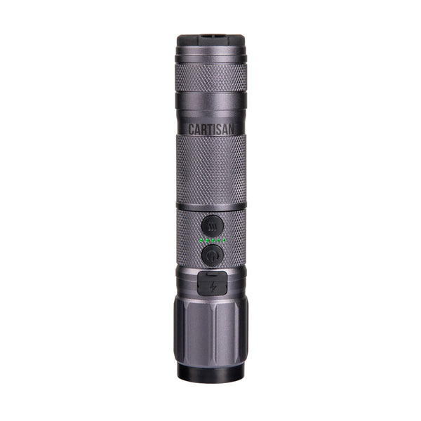Cartisan High Beam 510 Vape Battery 1500mAh Flashlight - World of Bongs