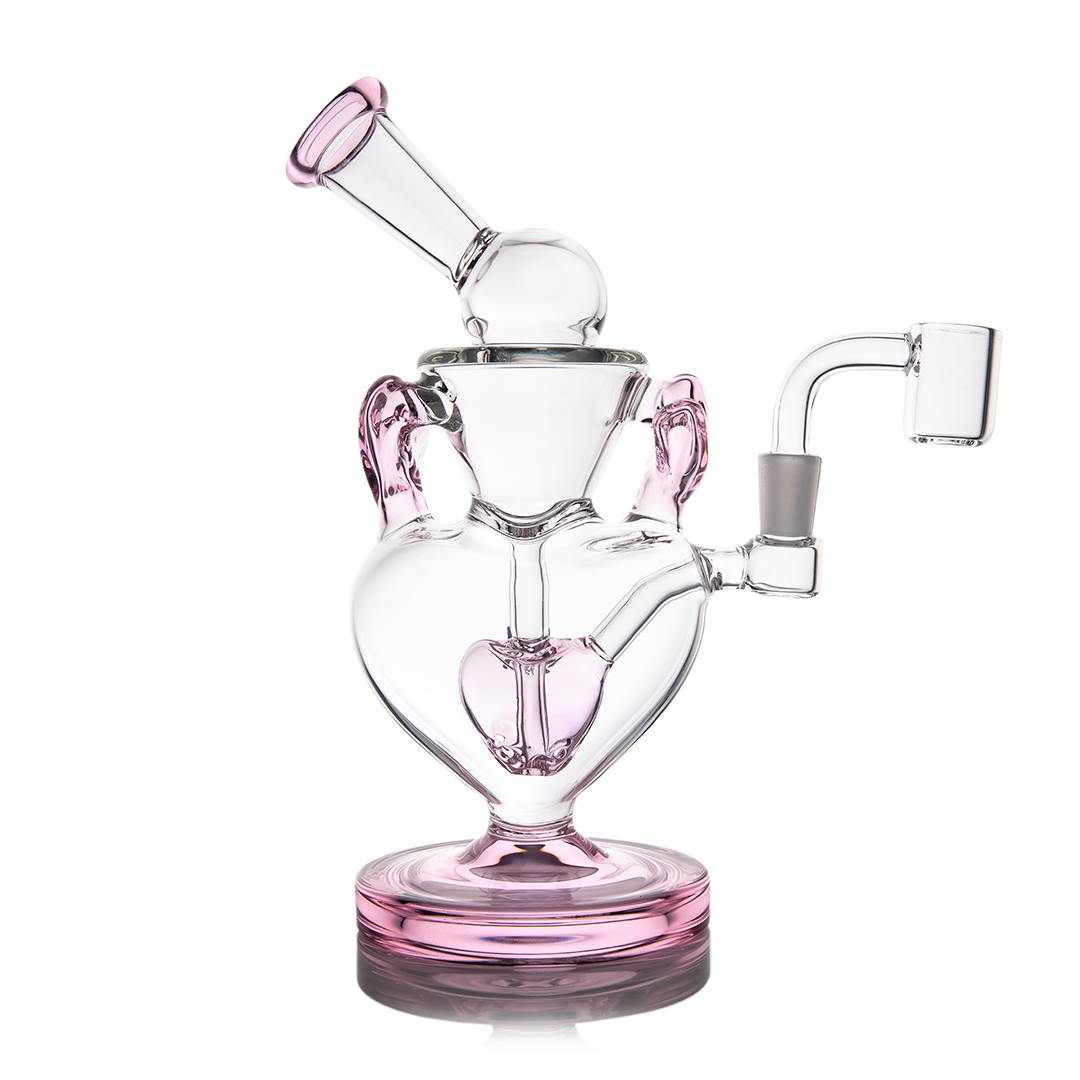 Melting Hearts Mini Dab Rig Valentine&#39;s Day