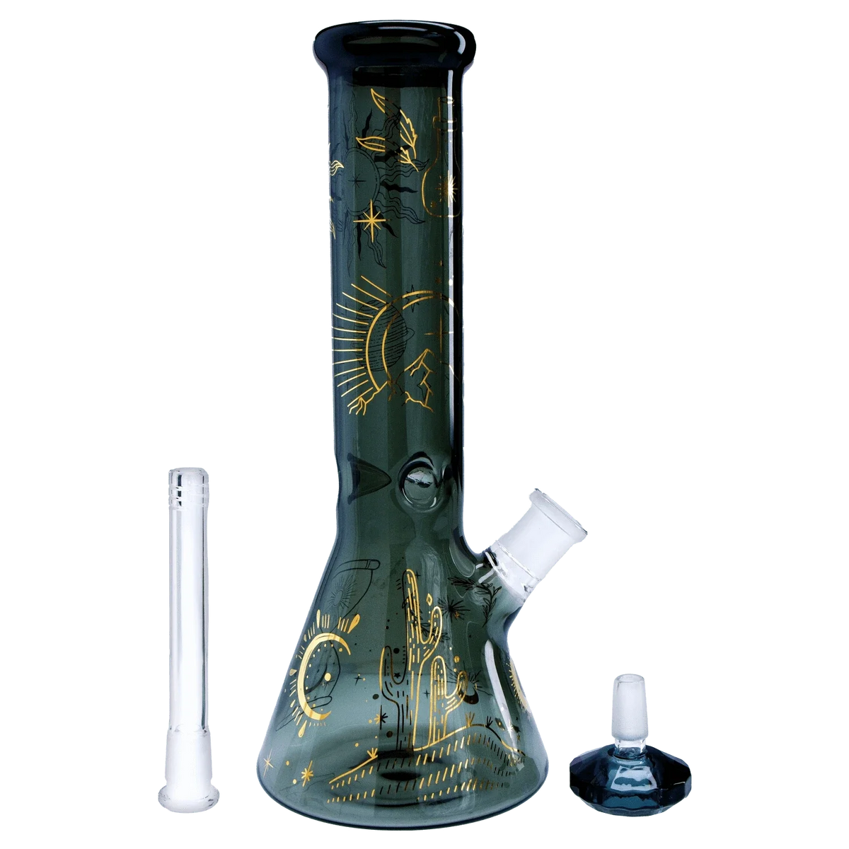 Famous Brandz Astral Power Beaker Bong - 12 IN