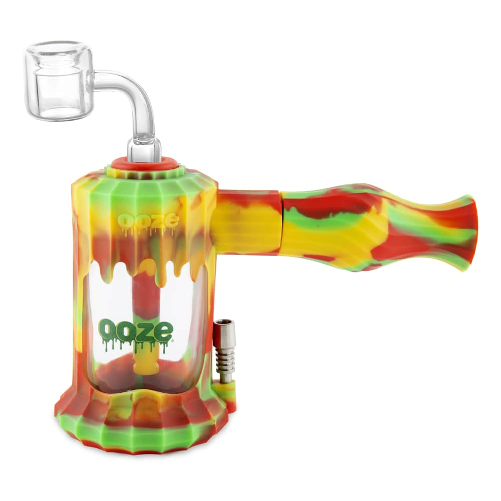 Ooze Clobb Silicone Water Pipe and Dab Straw