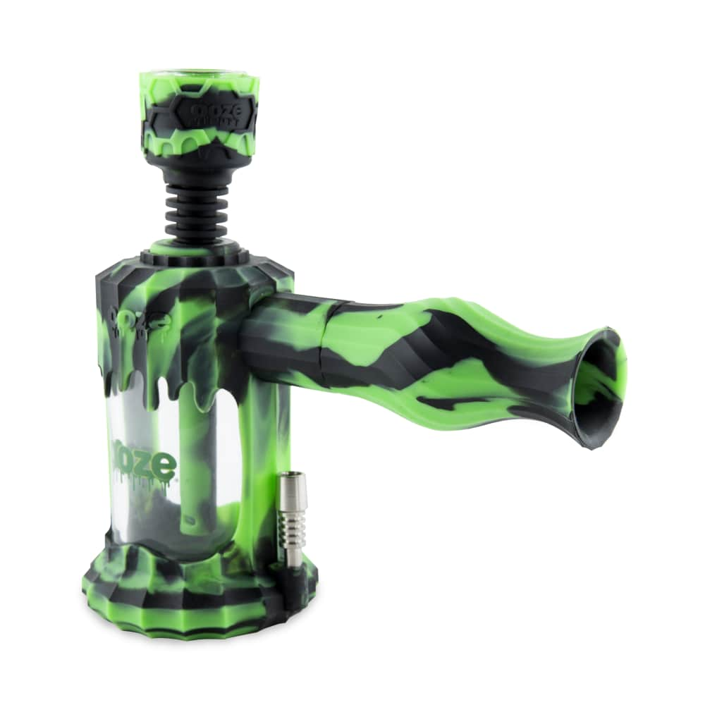 Ooze Clobb Silicone Water Pipe and Dab Straw