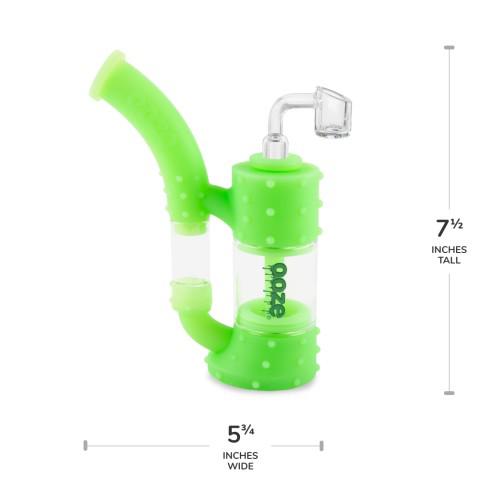 Ooze Stack Pipe Silicone Bubbler