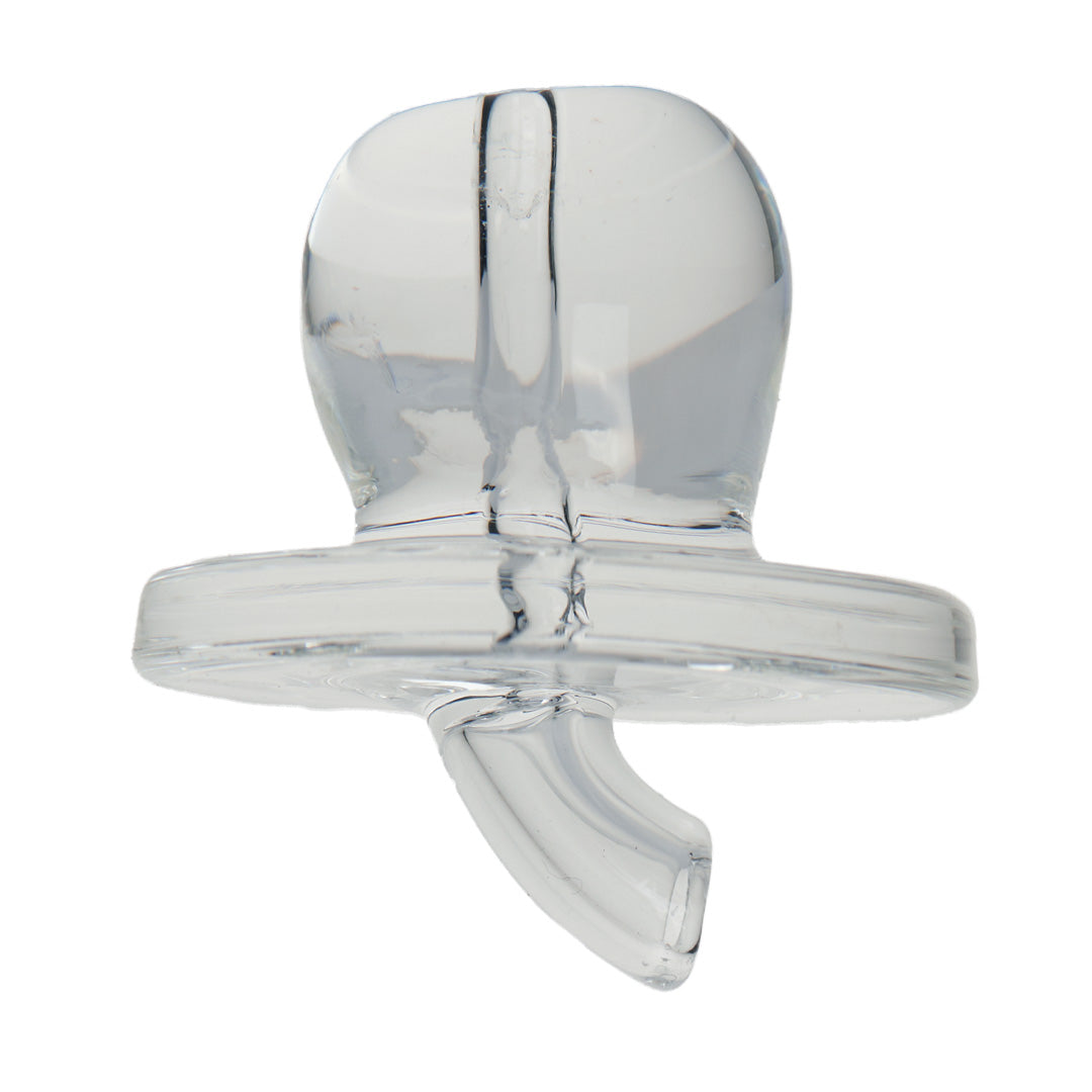 Clear Tyson Glass Carb Cap for dab rigs