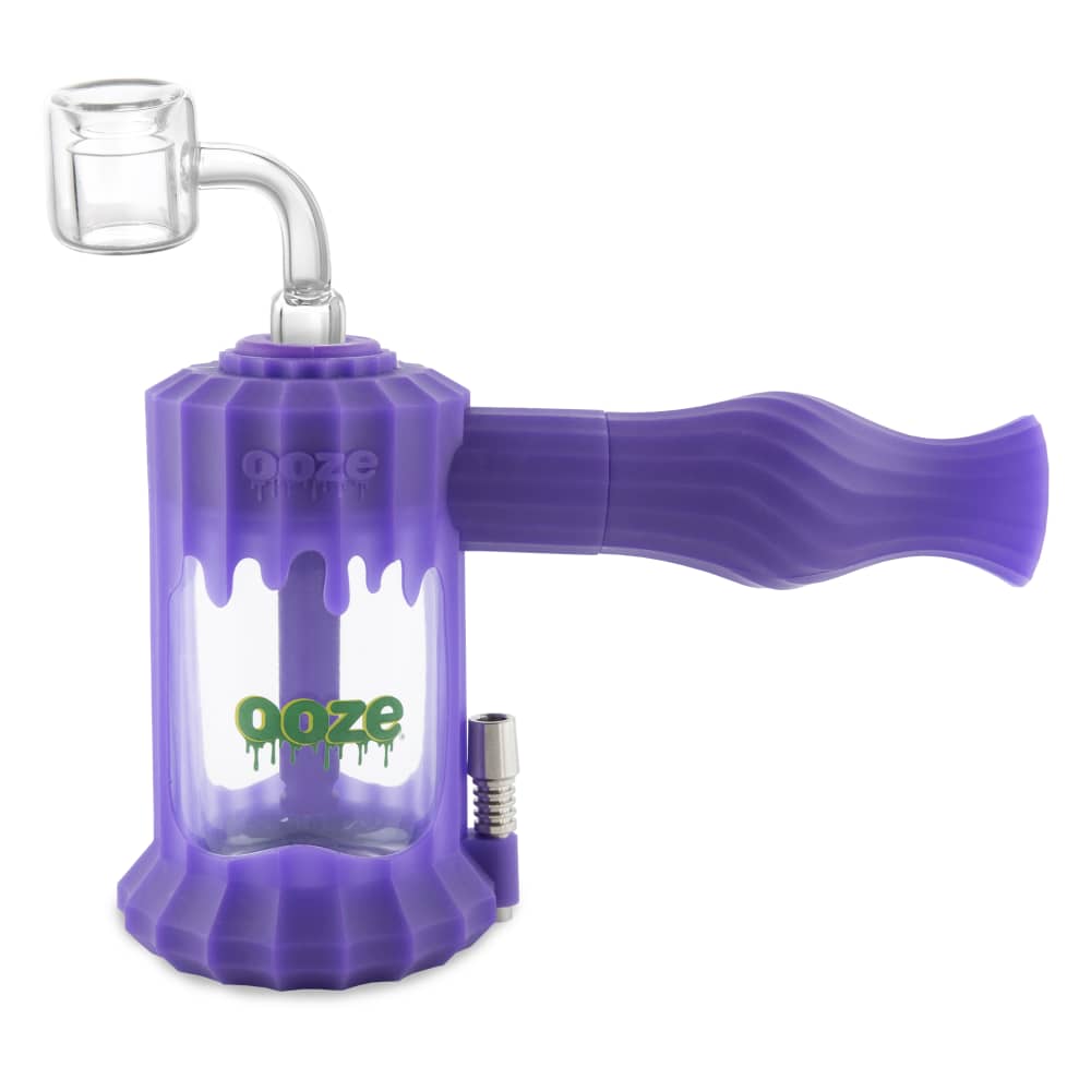 Ooze Clobb Silicone Water Pipe and Dab Straw