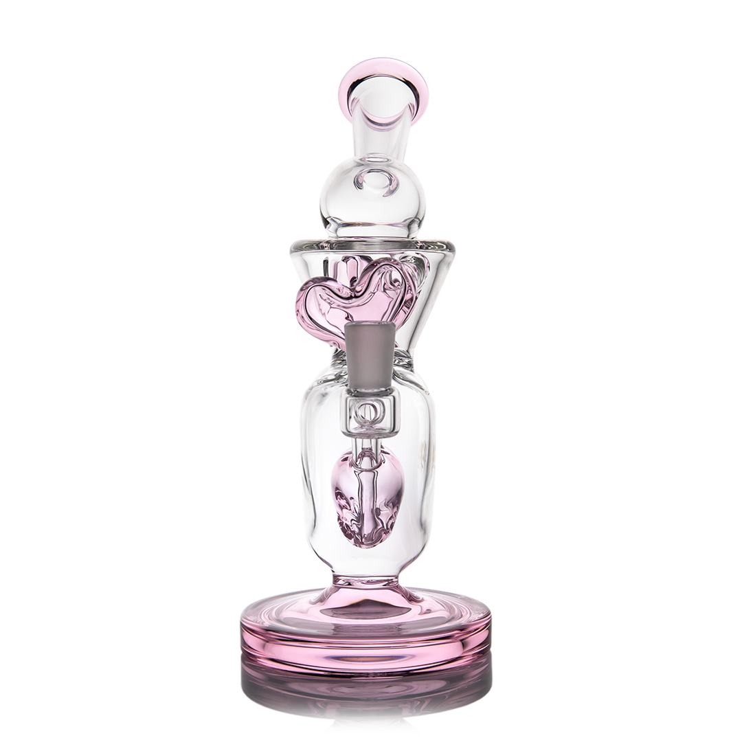 Melting Hearts Mini Dab Rig Valentine&#39;s Day