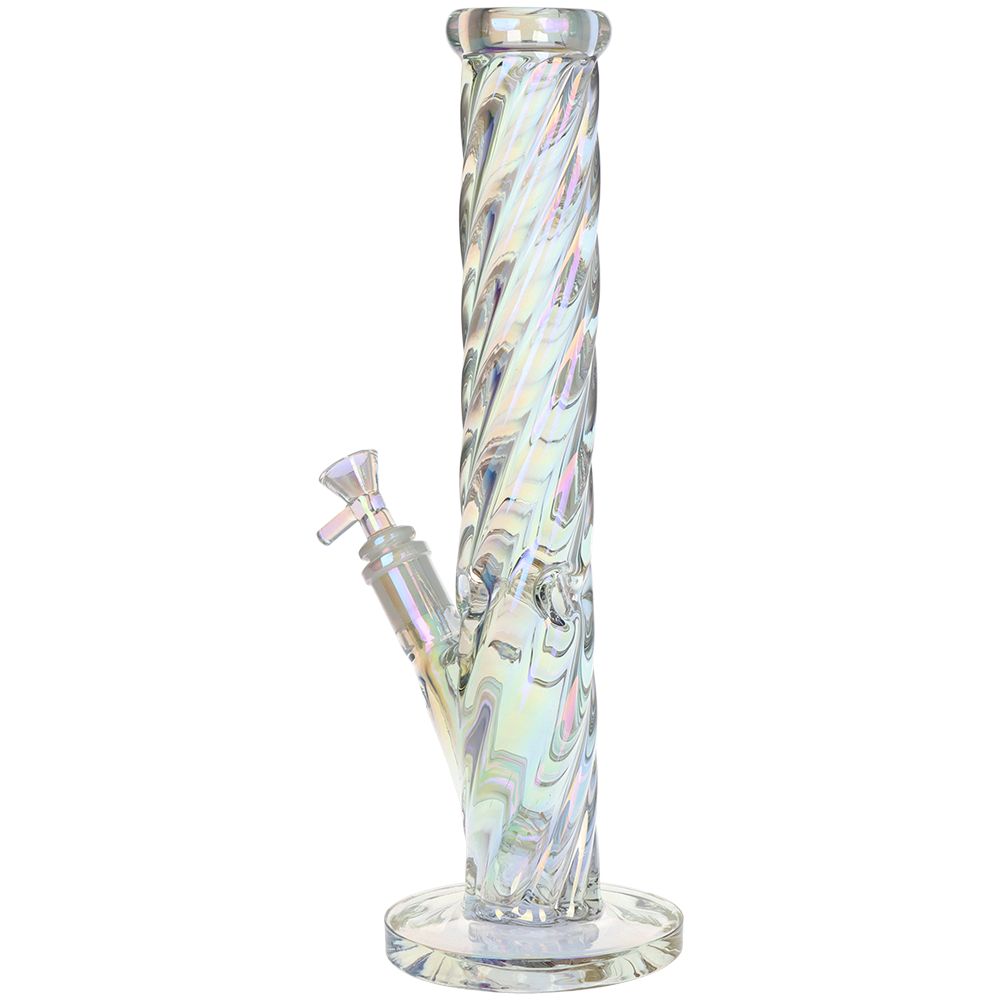 twist Xl electroplated bong On a white background 