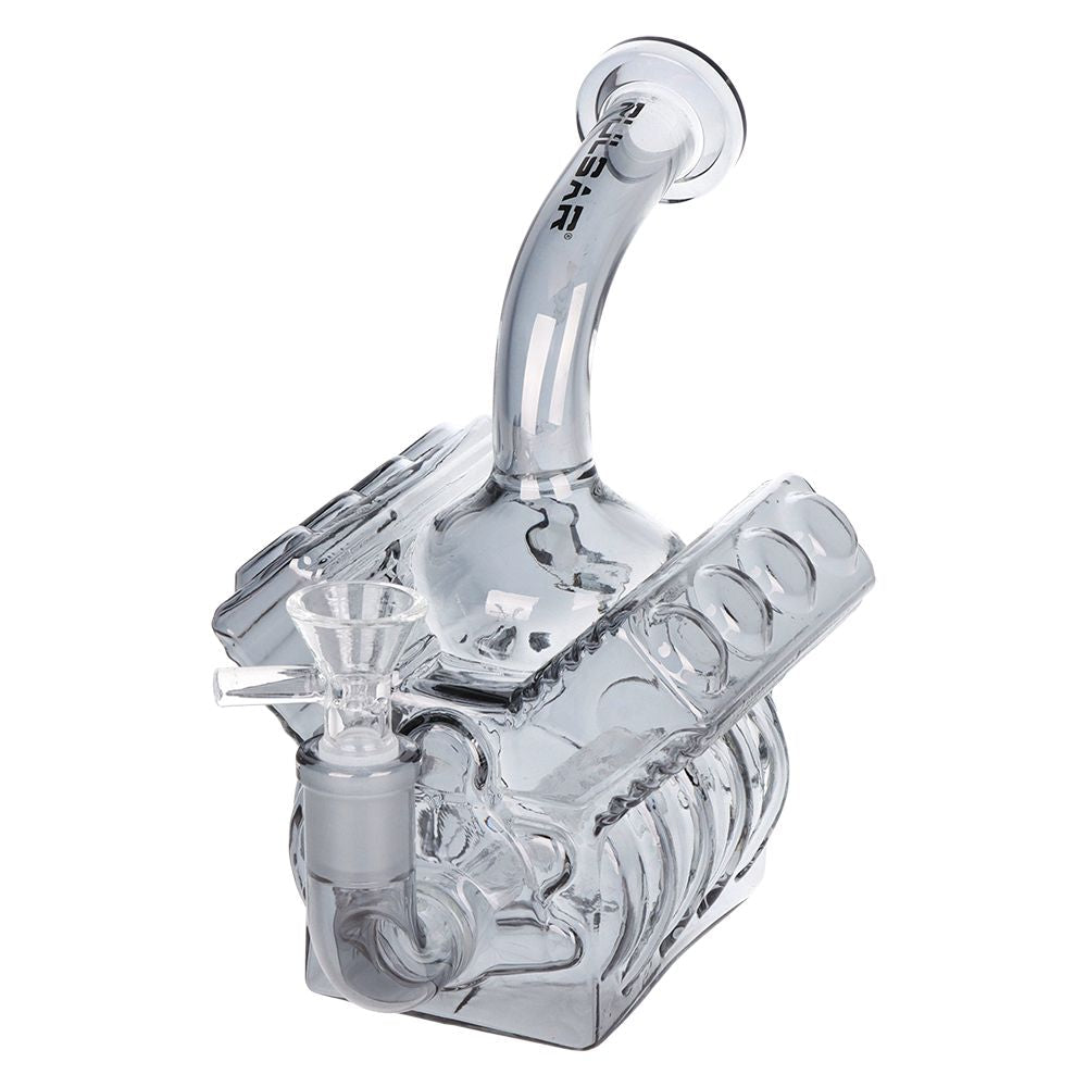 V8 Engine Electroplated Glass Bong