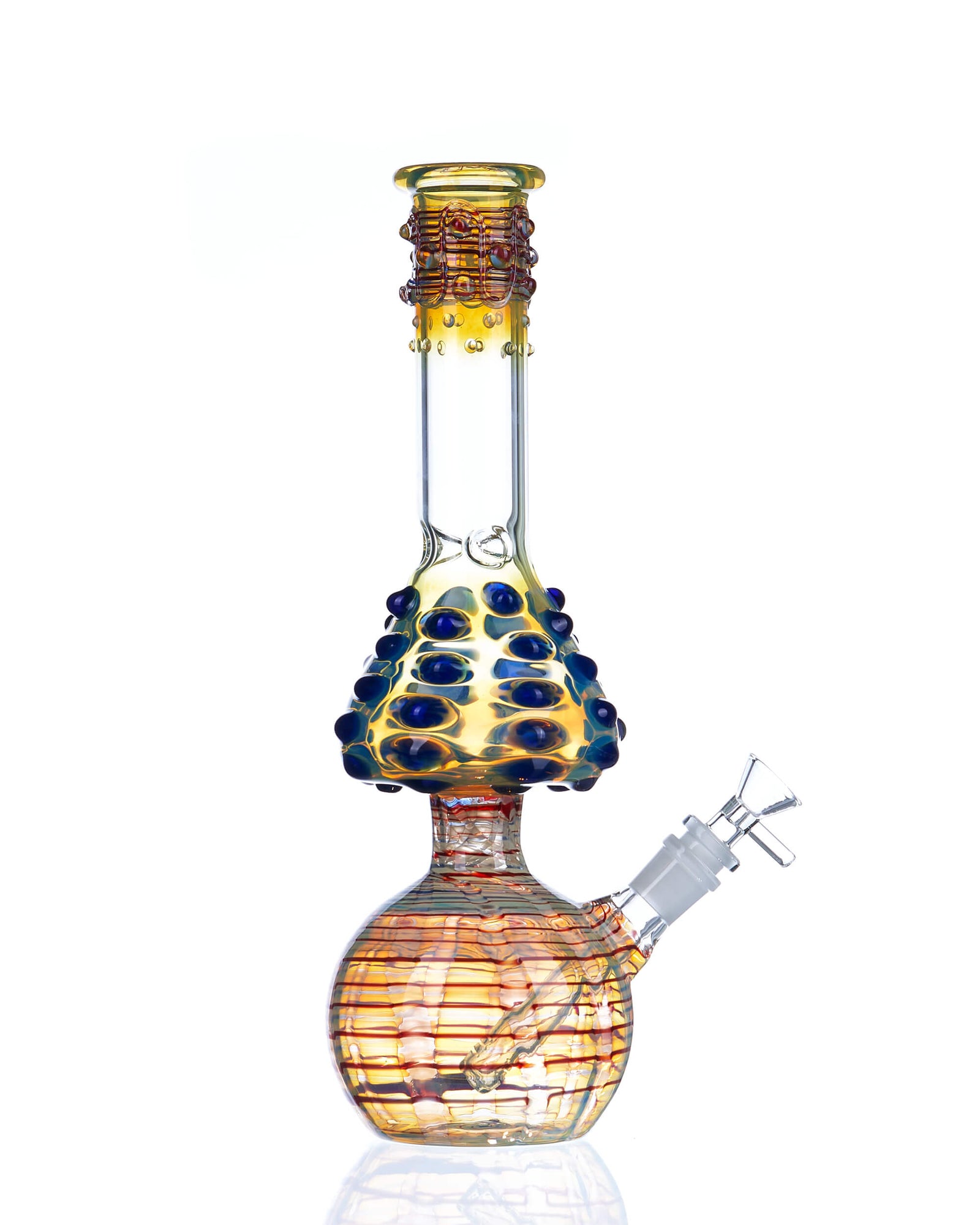 12'' Heady Shroom Work Big Rig Bong worldofbongs